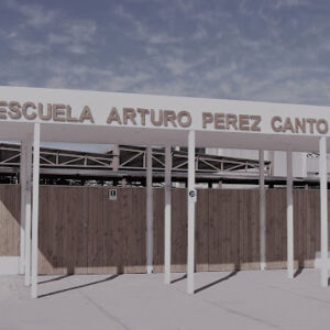 fachada Escuela Arturo Perez Canto D-133